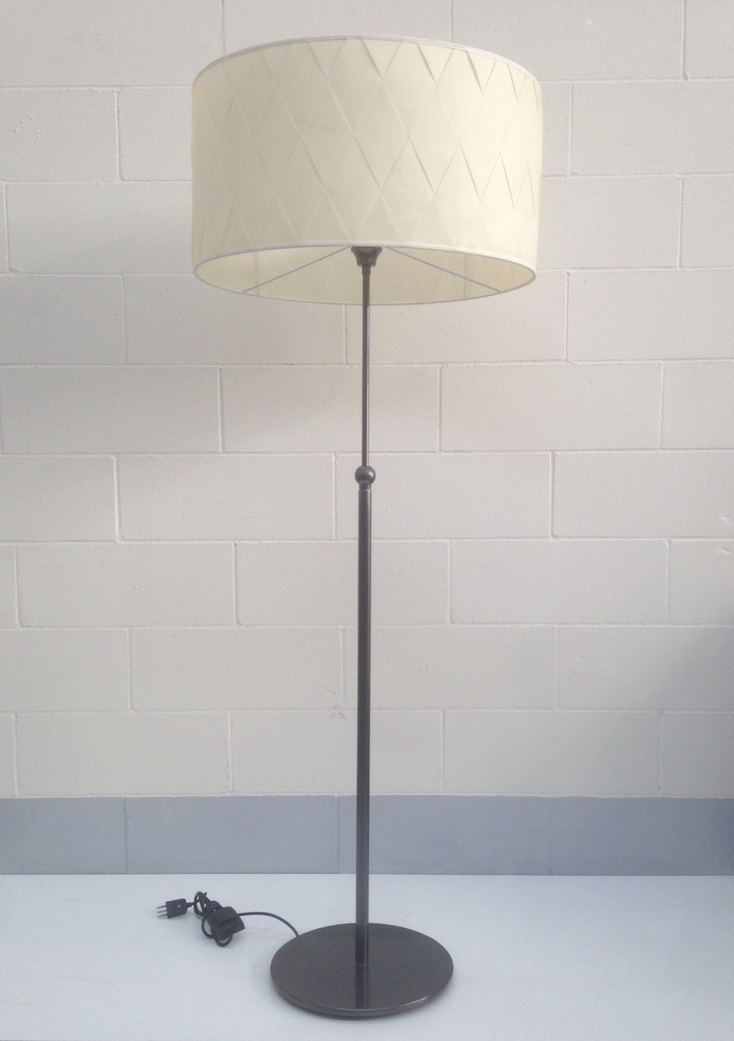 21ST C.PARCHEMENT PAPER FLOOR LAMP BY GRAHAM BIBBY   