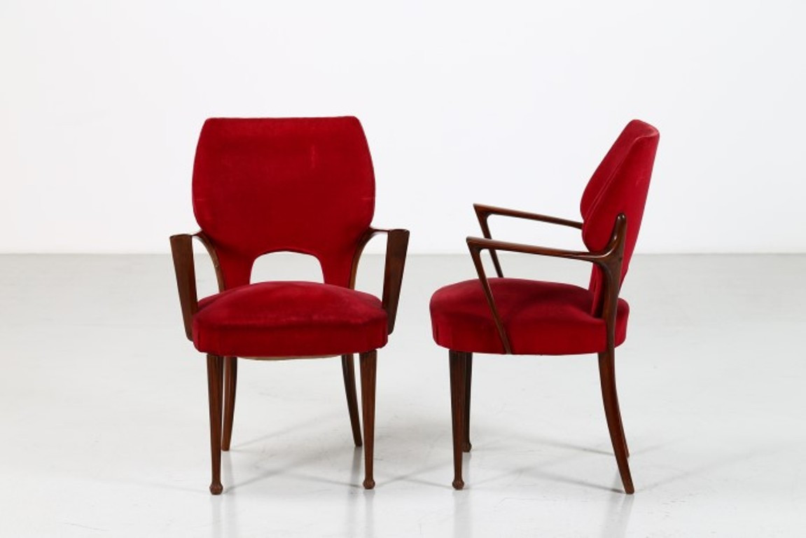 1950s -Jannace Kovacs -  Pair of Armchairs/Side chairs           ITEM ON SALE 