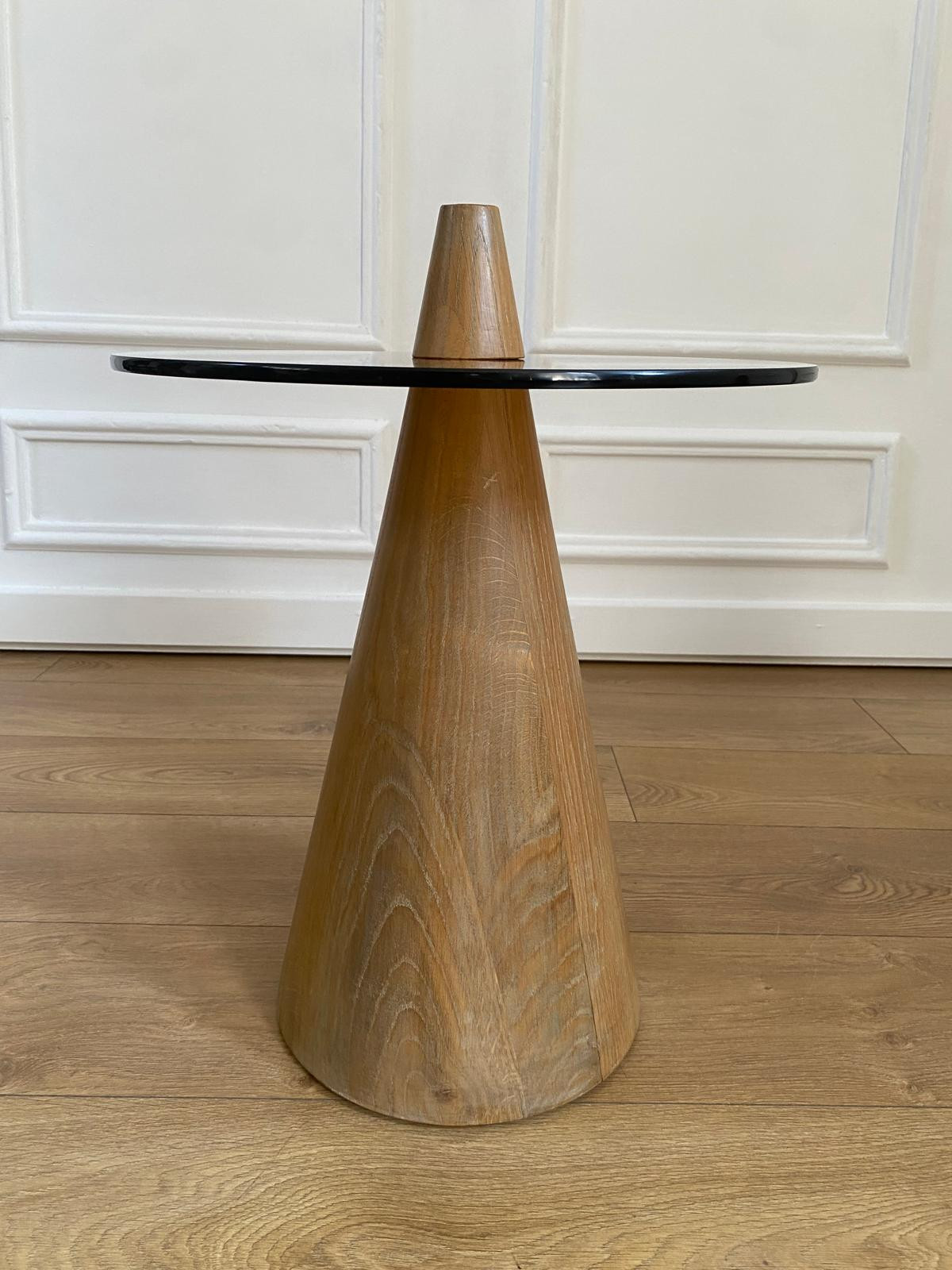 Pair of 1940s French Round Side Tables