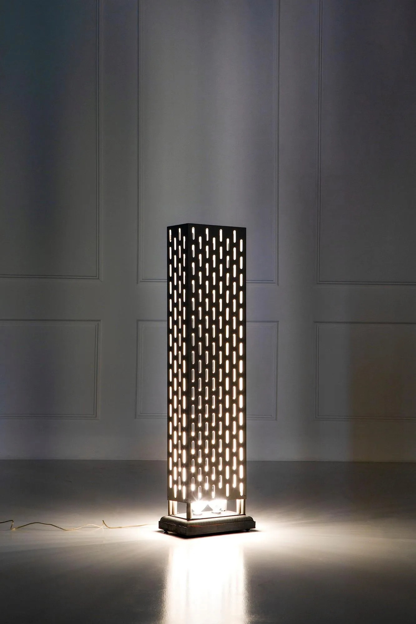 Unique Sculptural Floor Lamp by Urano Palma