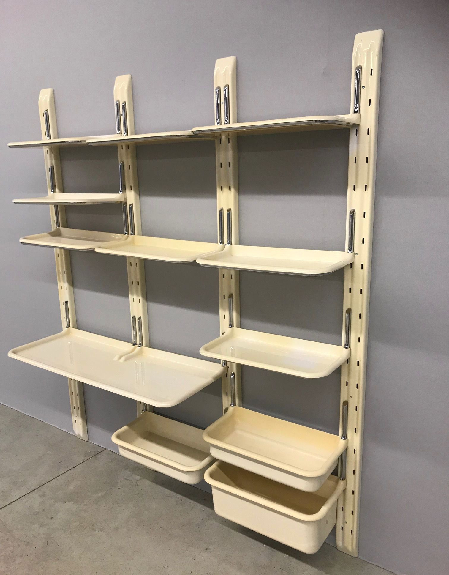 Late 1960s -Speedy- Shelving Unit by Saporiti  SOLD SOLD SOLD 