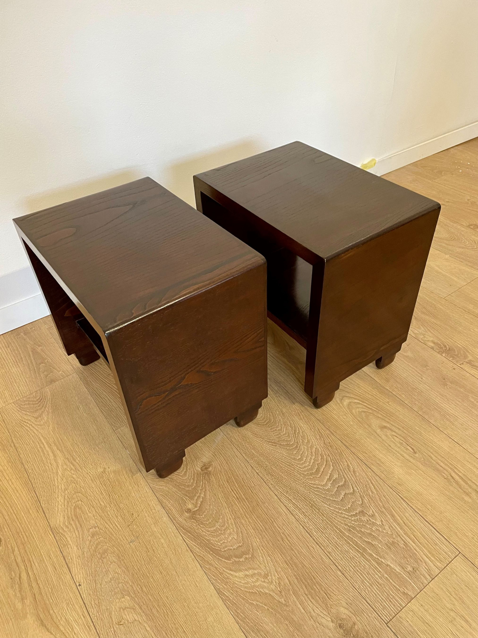 1930s Rationalists  Italian Side Tables/Bed side Tables 