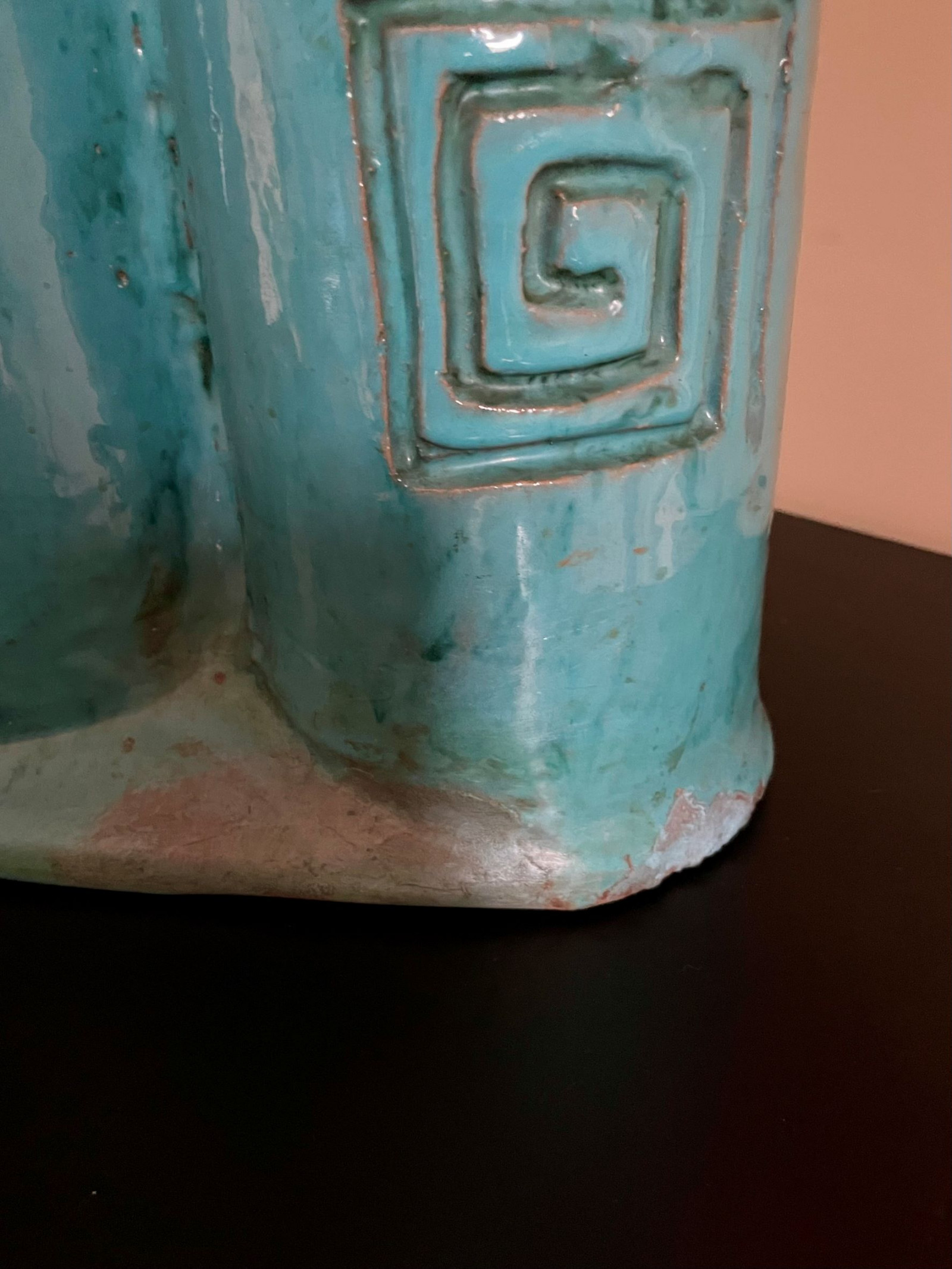 1960s Unique Ceramic vase by Atelier Victor Cerrato