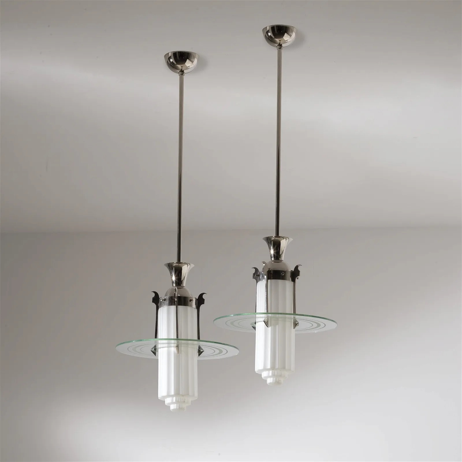 1930s Pair of Ceiling Lights attr. to Paolo Buffa