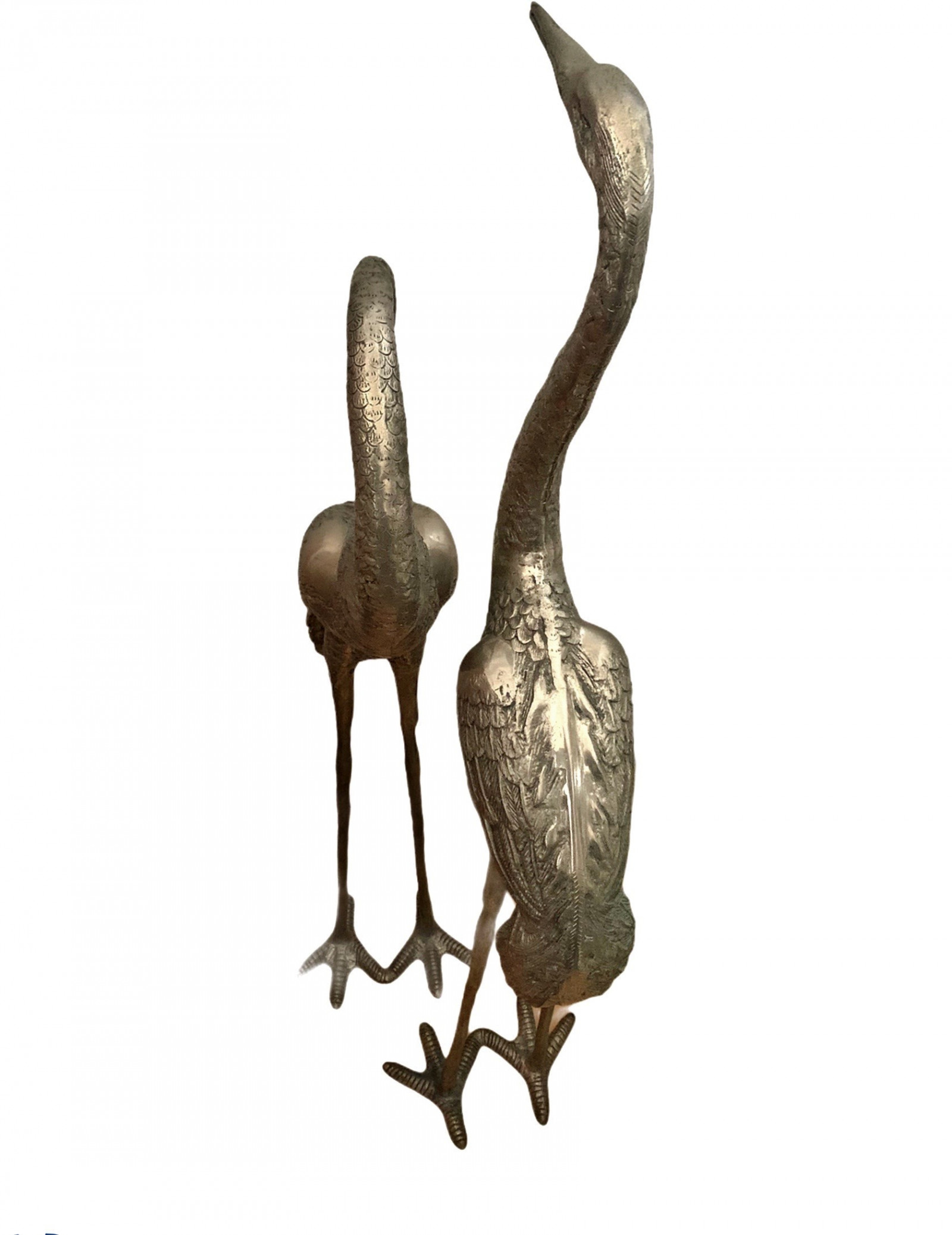 1970s Large Italian Sculptures of Herons 