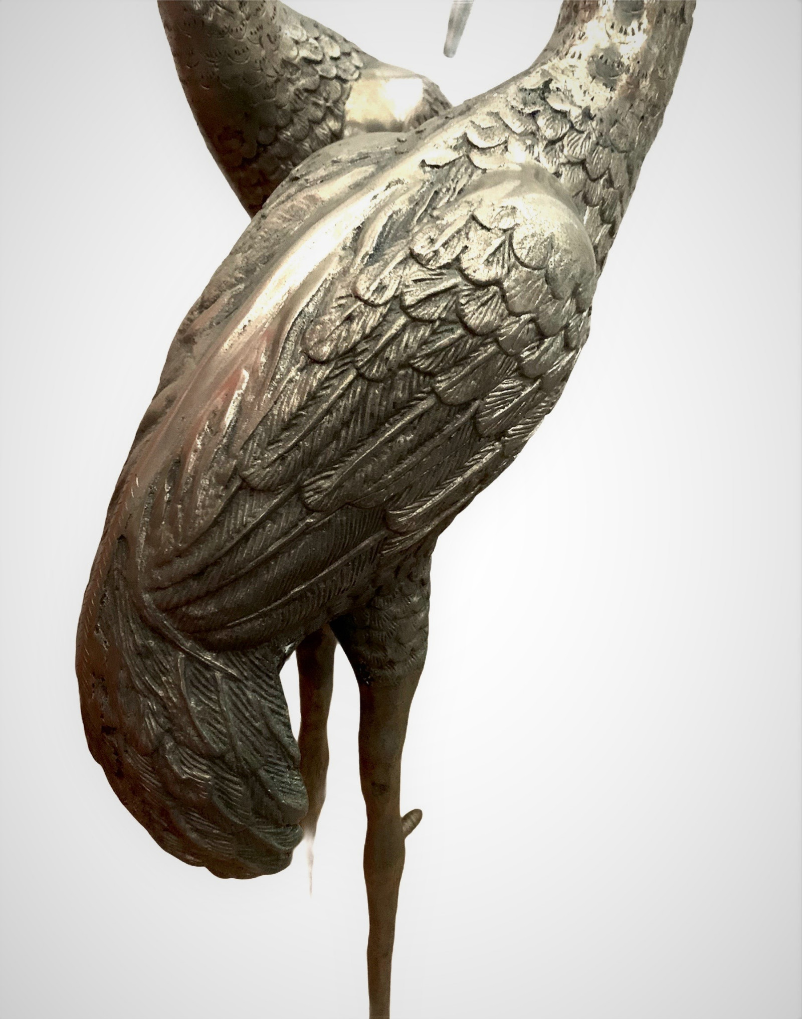 1970s Large Italian Sculptures of Herons 