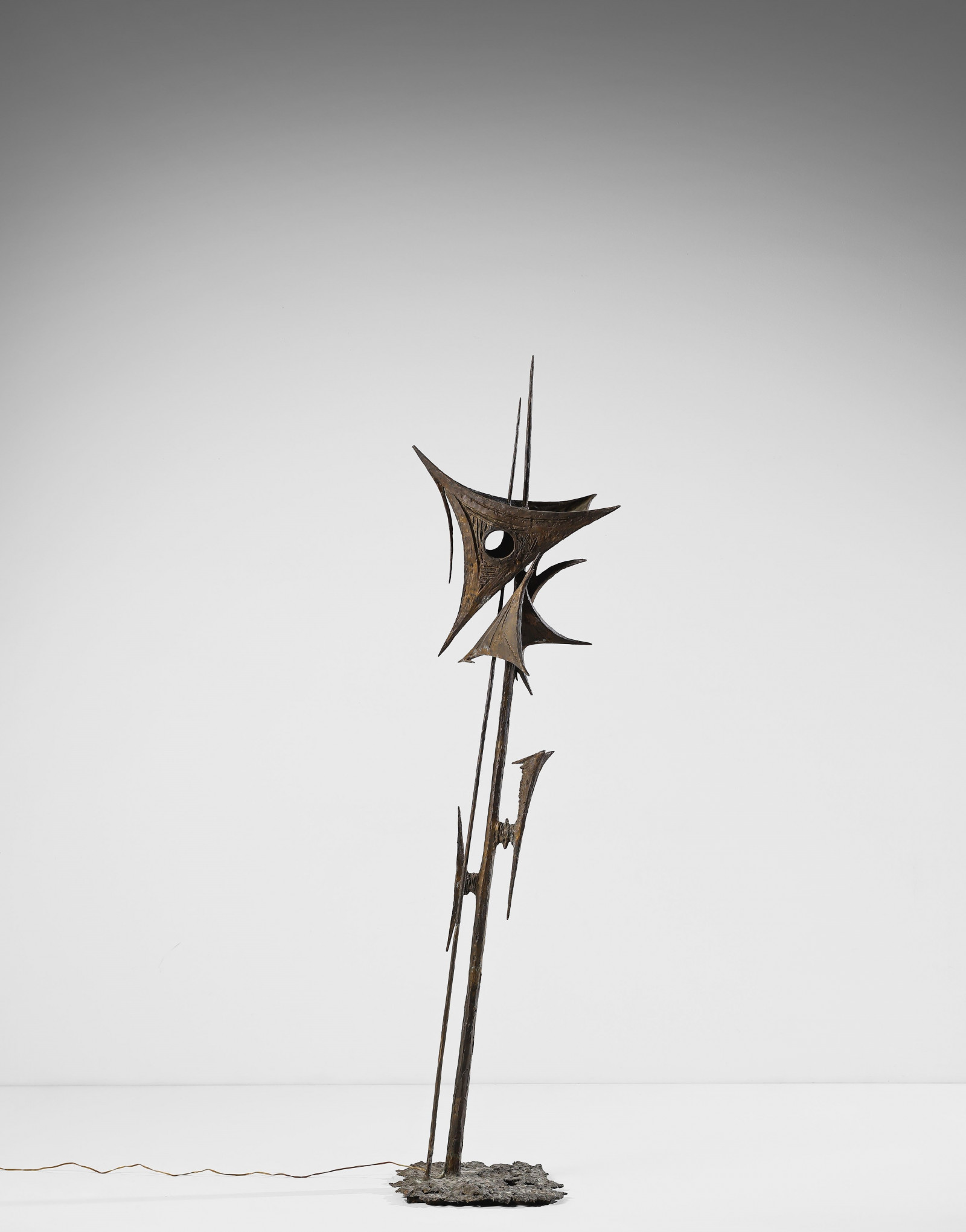 Lighting Sculpture in Bronze N. 3 by Carmelo Cappello .1961