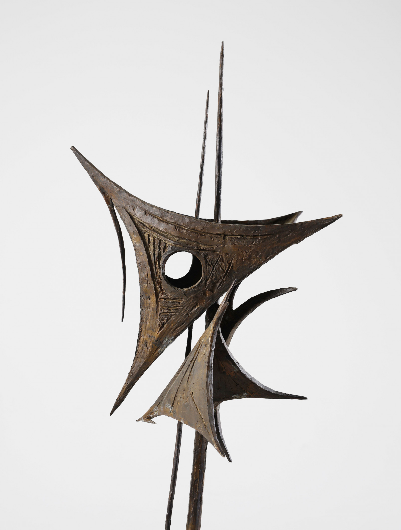 Lighting Sculpture in Bronze N. 3 by Carmelo Cappello .1961