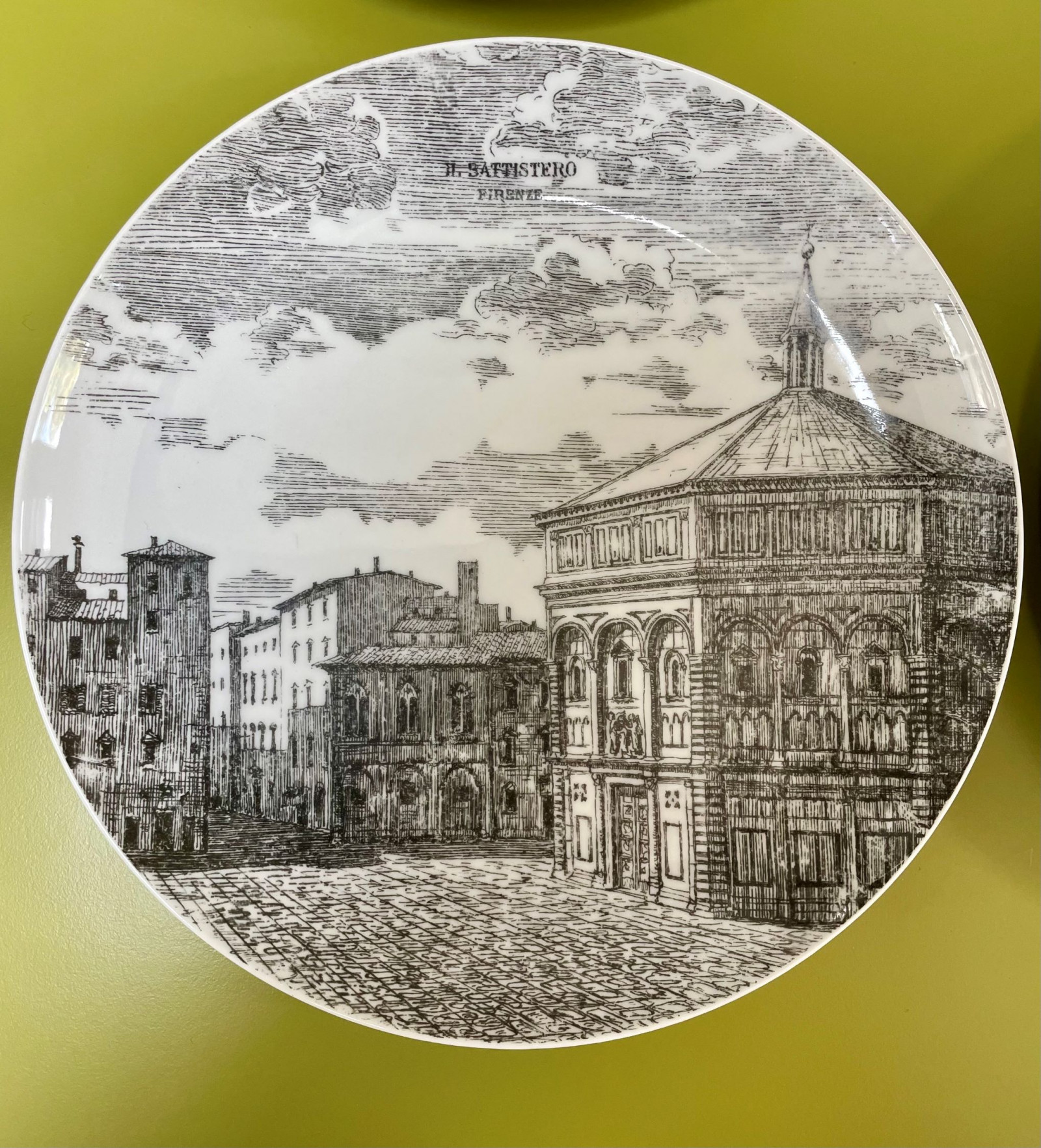 The " Serie Firenze" 1960s Plates by Fornasetti