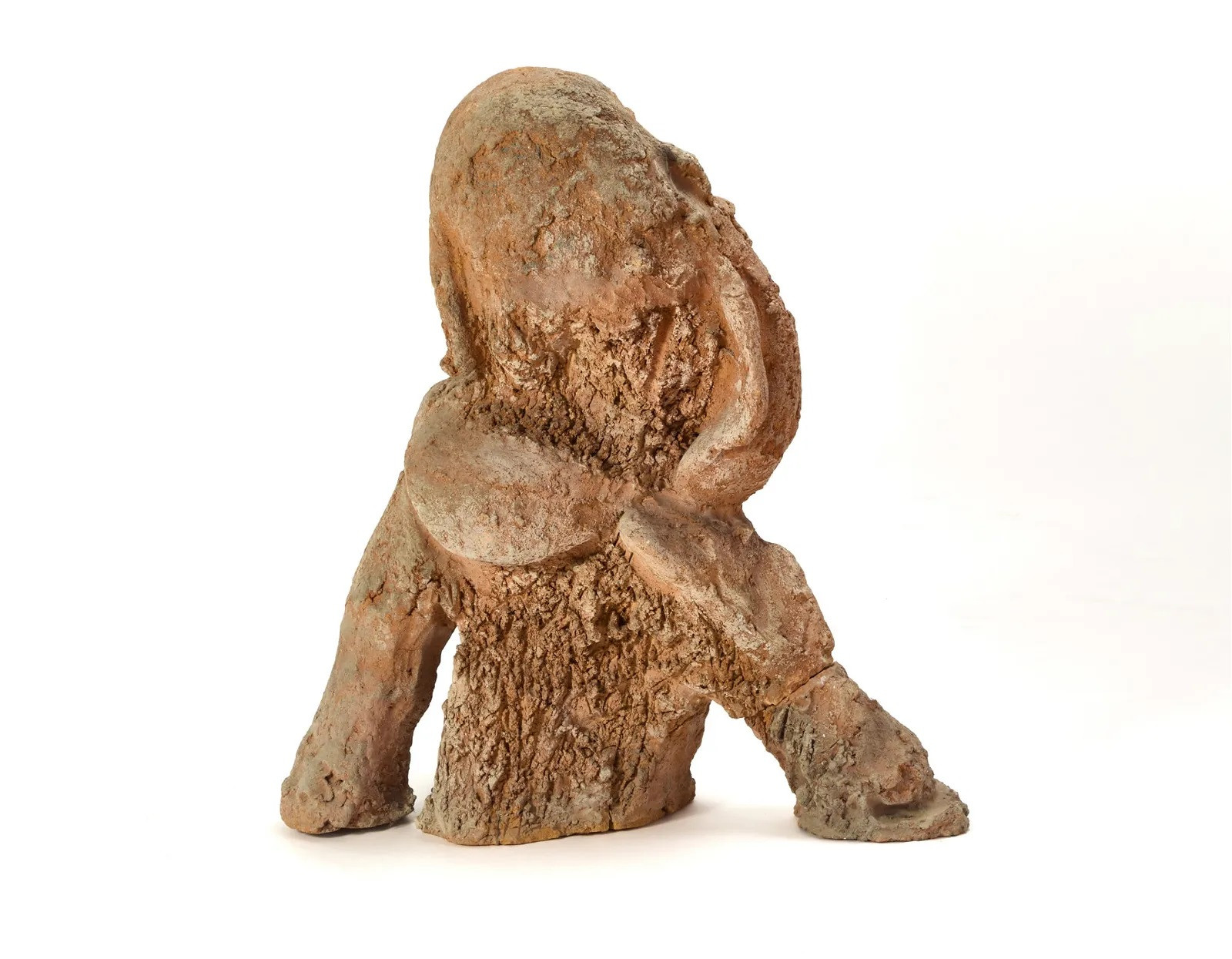 1960s Terracotta Sculpture by Serge Vandercam