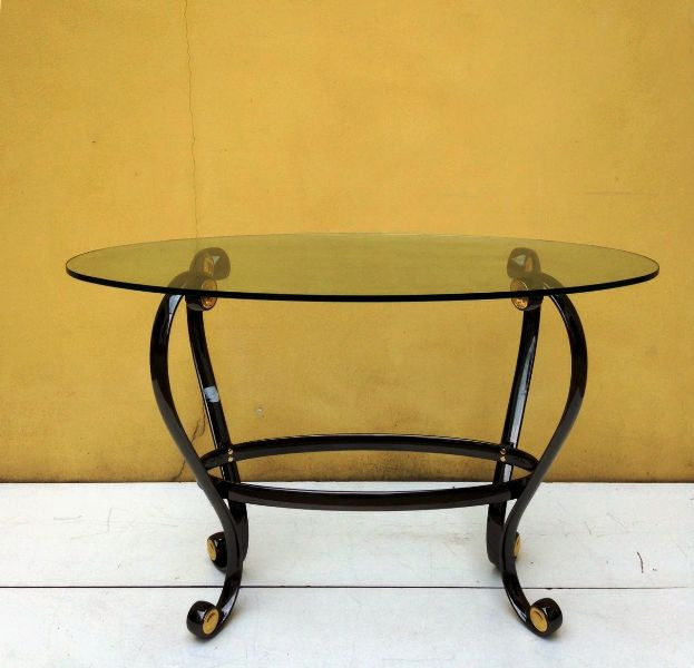 1990s Pair Of Side Tables by Versace Collection