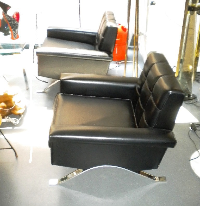 1960s Ico Parisi  Pair of Armchairs .  mod. 875 