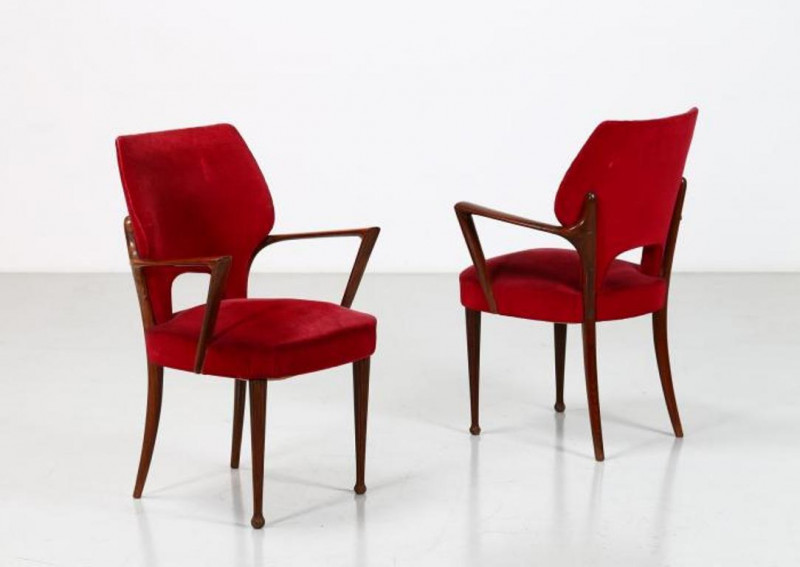 1950s -Jannace Kovacs -  Pair of Armchairs/Side chairs           ITEM ON SALE 