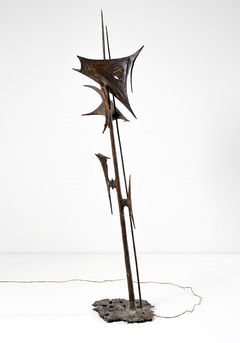 Lighting Sculpture in Bronze N. 3 by Carmelo Cappello .1961
