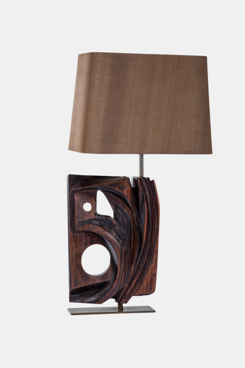 1970s Sculptural Lamp by Gian Paolo Zaltron